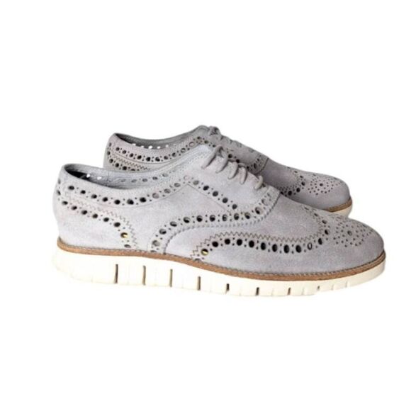COLE HAAN Zerogrand Wingtip Oxford Size 9M - Picture 2 of 9